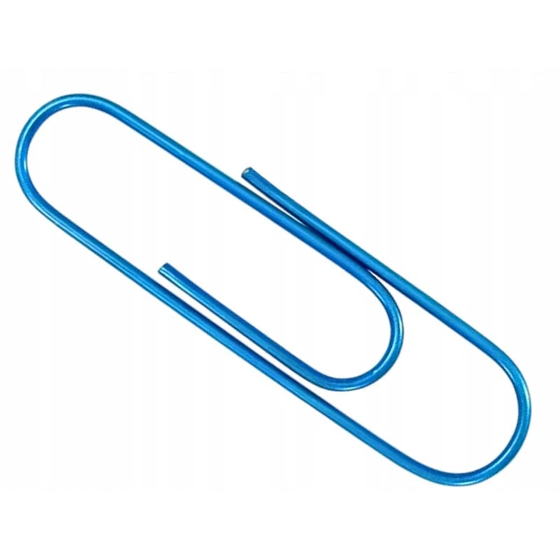 Sponky na papier farebné 70 ks