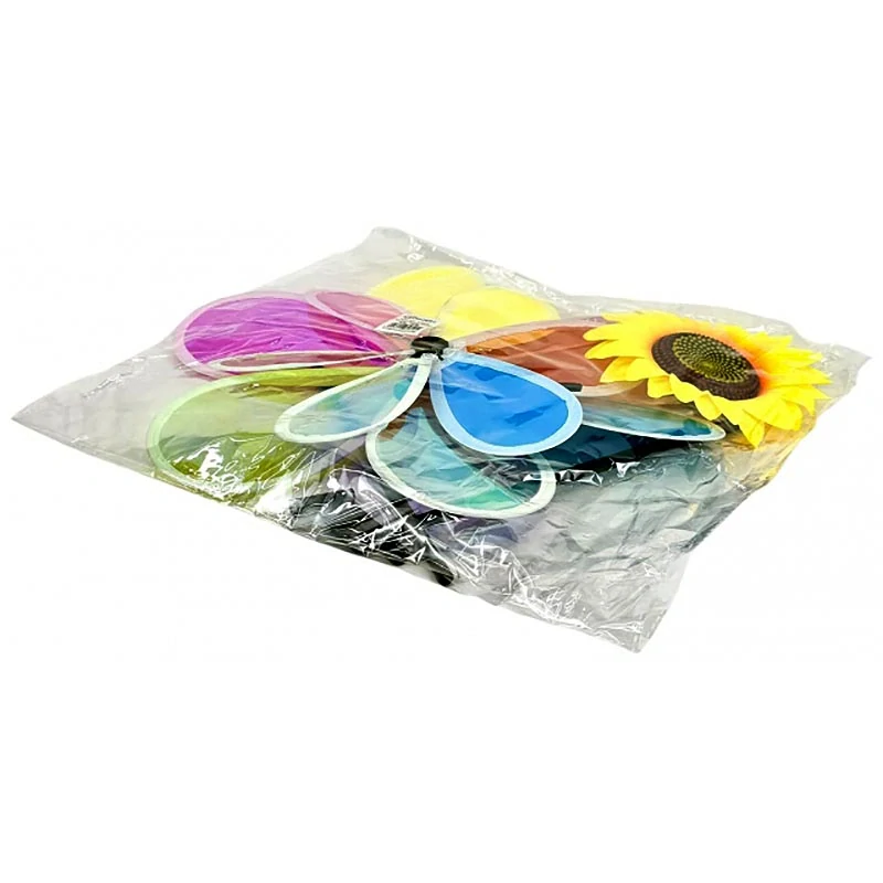 Dvojitý holografický záhradný veterník 76 cm