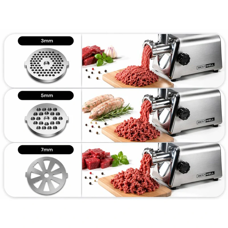 Elektrický mlynček na mäso 800 W