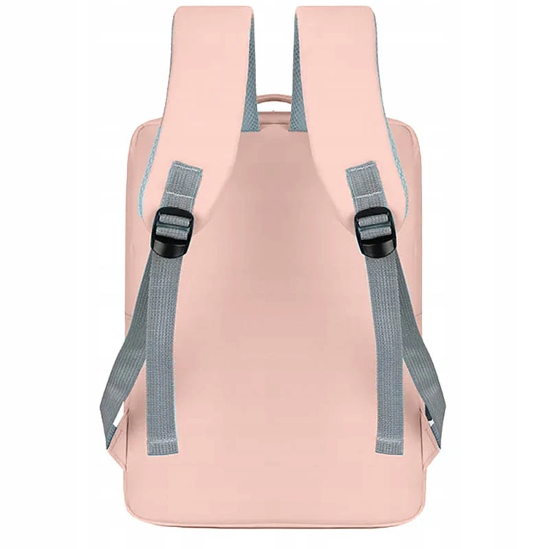 Mestský batoh na notebook 18 L ružový