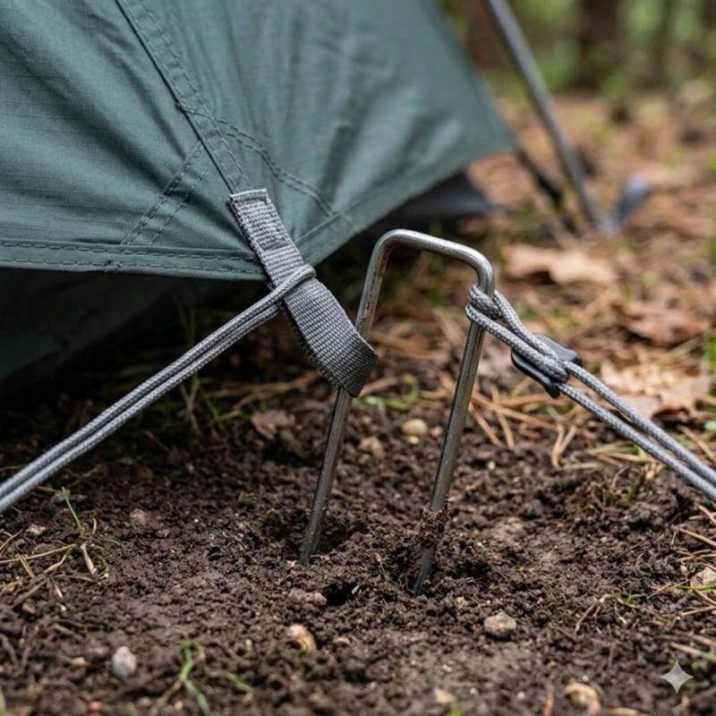 Záhradné kolíky na agrotextíliu 150 mm – 100 ks