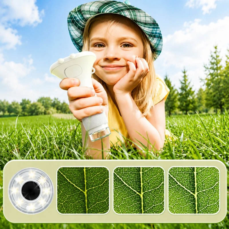 Mikroskop digitálny s LCD displejom 1000× a LED osvetlením