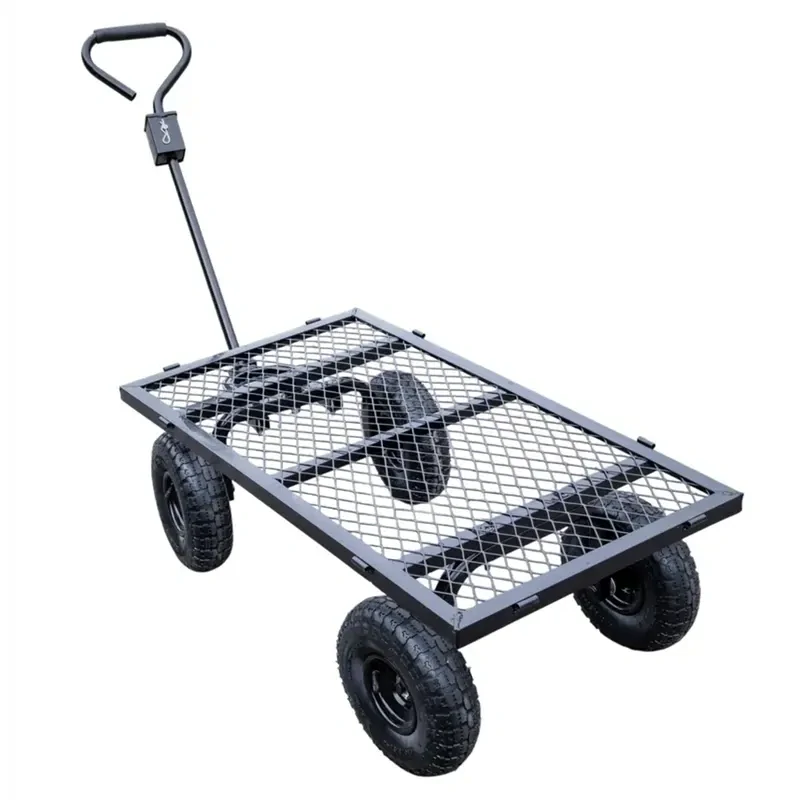Záhradný vozík HÖGLER 250 l / 550 kg s plachtou čierny