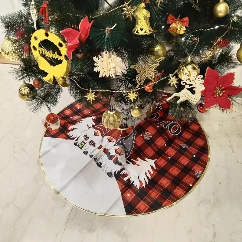 Vianočný koberček pod stromček 80 cm Ho-ho-ho