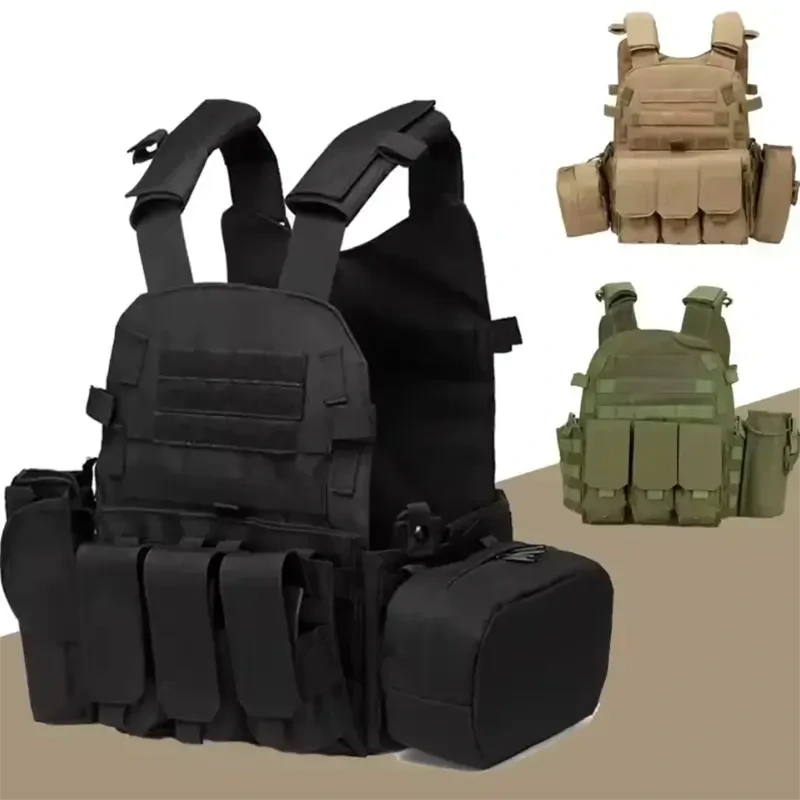 Outdoor vesta FOXTER® MOLLE čierna