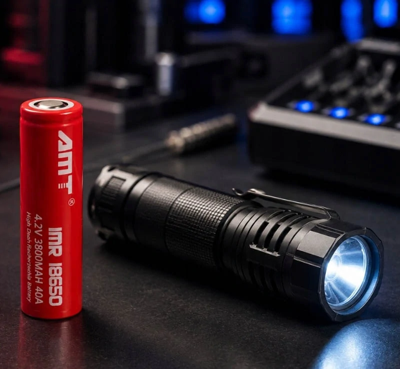 Nabíjateľná batéria Amt Li-Ion Li-Ion 18650 3800 mAh