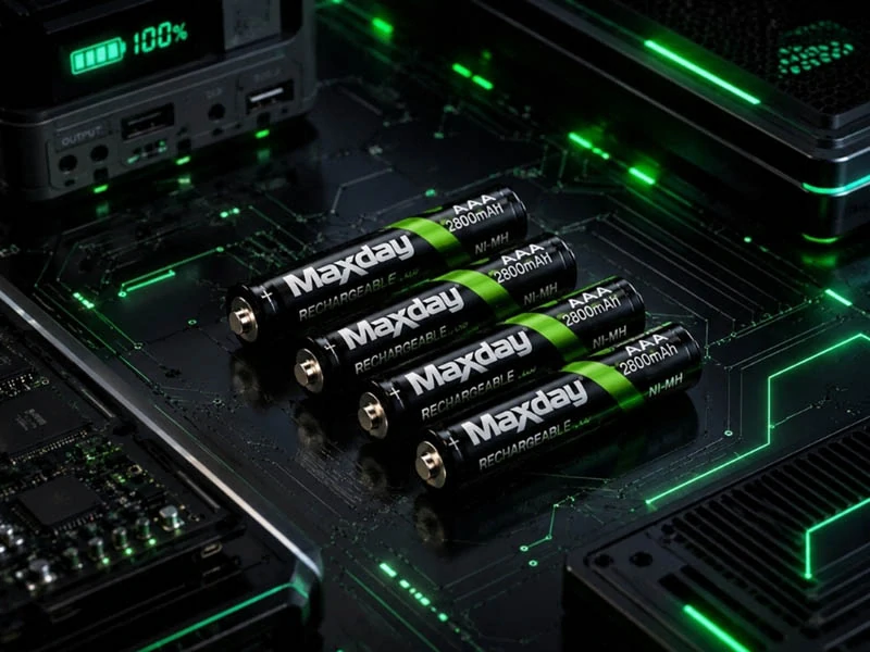Nabíjateľné batérie AAA 2800 mAh – sada 4 ks