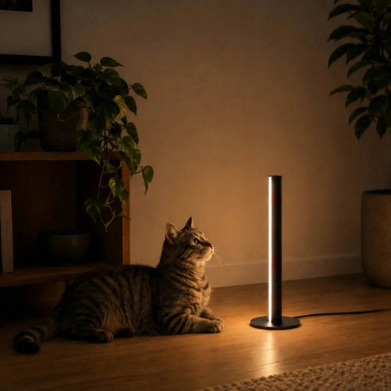 Stolová LED lampa s 3 farbami svetla