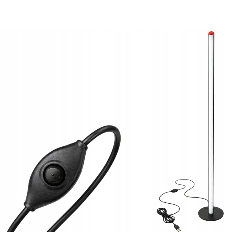Stojaca LED lampa RGB 100 cm s 3 farbami svietenia