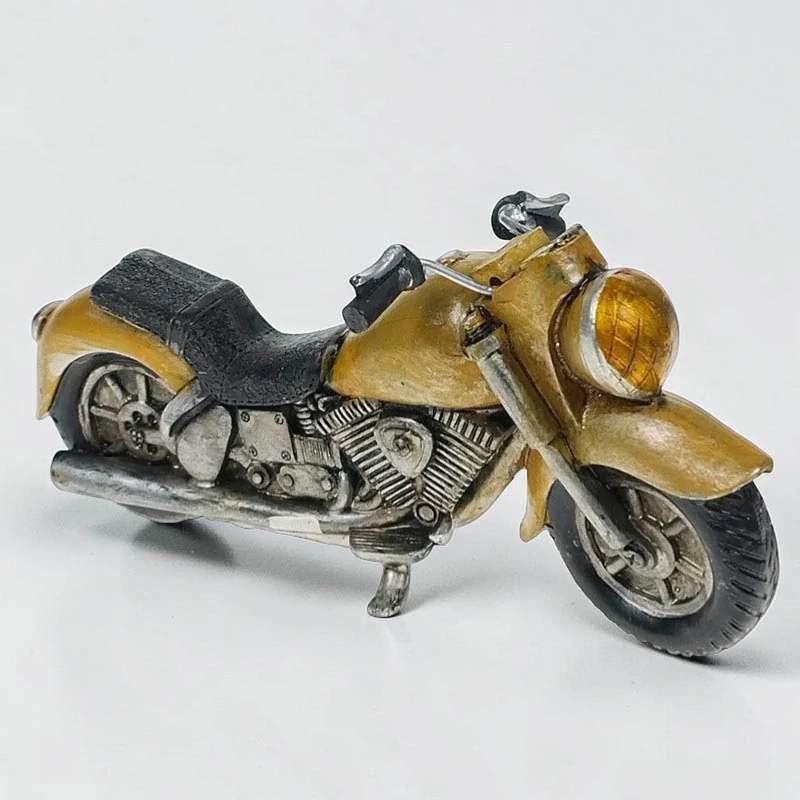 Dekoračný model motocykla Chopper zo živice 16 × 5 × 8 cm