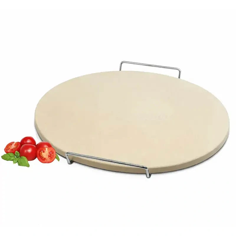 Okrúhly pizza kameň s rukoväťami 36 cm