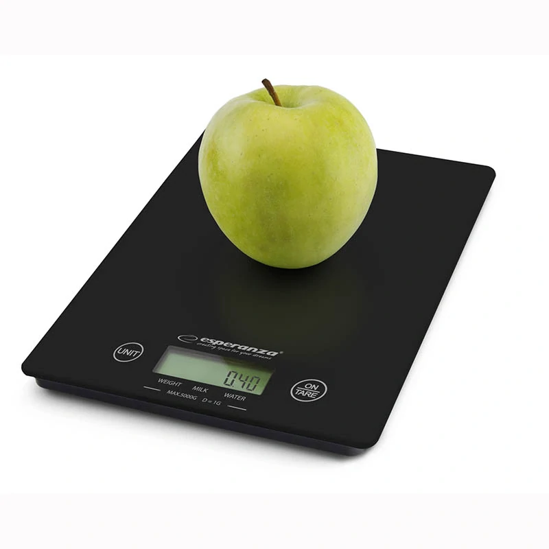Digitálna kuchynská váha Esperanza LEMON Black do 5 kg