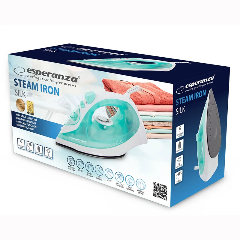 Naparovacia žehlička Esperanza SILK 2200 W