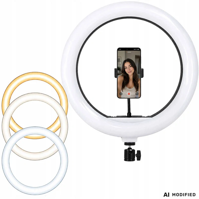 LED kruhová lampa Ring Light 35 cm s držiakom na telefón