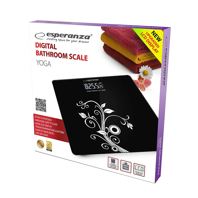 Digitálna osobná váha Esperanza YOGA