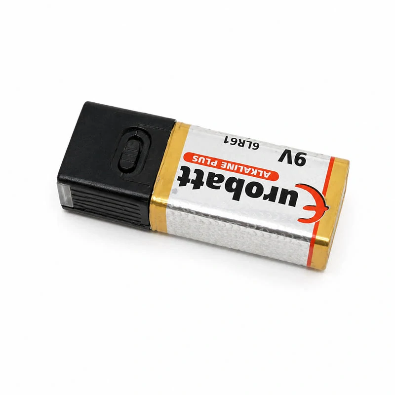 Mini LED baterka na 9 V batériu