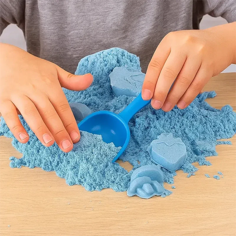 Modrý kinetický piesok 1 kg