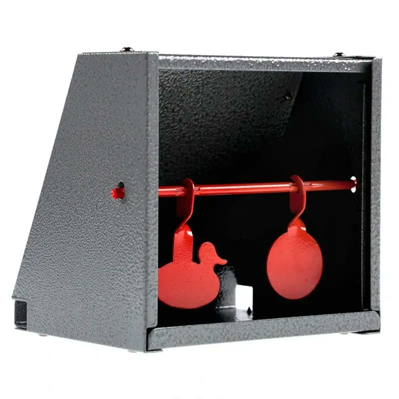 Lapač brokov Spinner na terče 14 × 14 cm s 2 reaktívnymi cieľmi