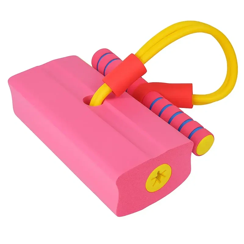 Detské penové pogo skákadlo do 70 kg ružové