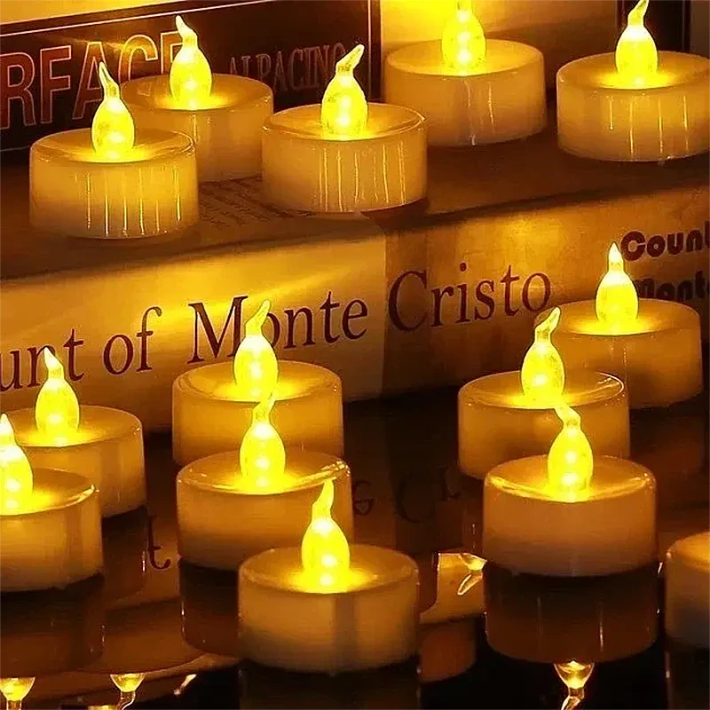 LED sviečka s efektom plameňa – teplé svetlo 1 ks