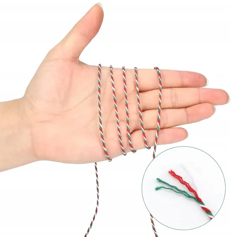 Vianočný dekoratívny špagát 2 mm × 100 m