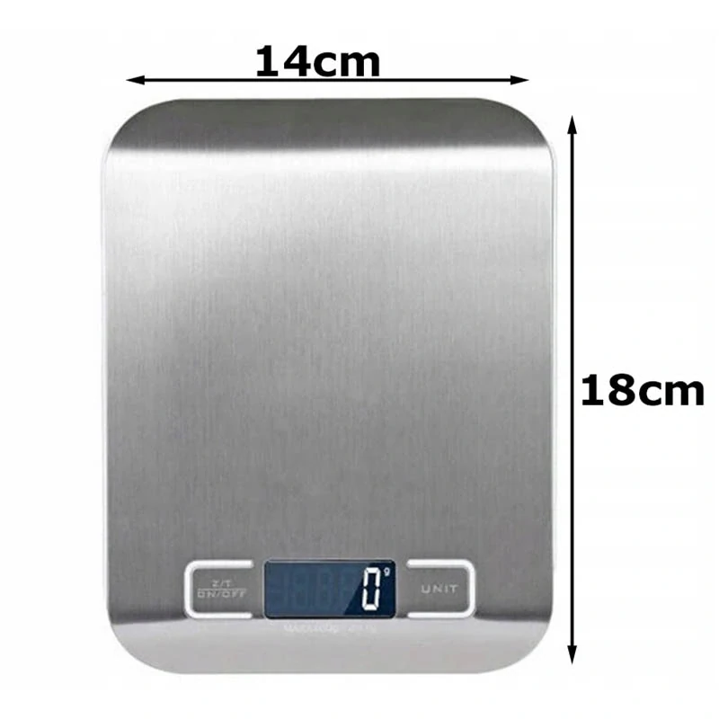 Elektronická kuchynská váha do 5 kg / 1 g s LCD displejom