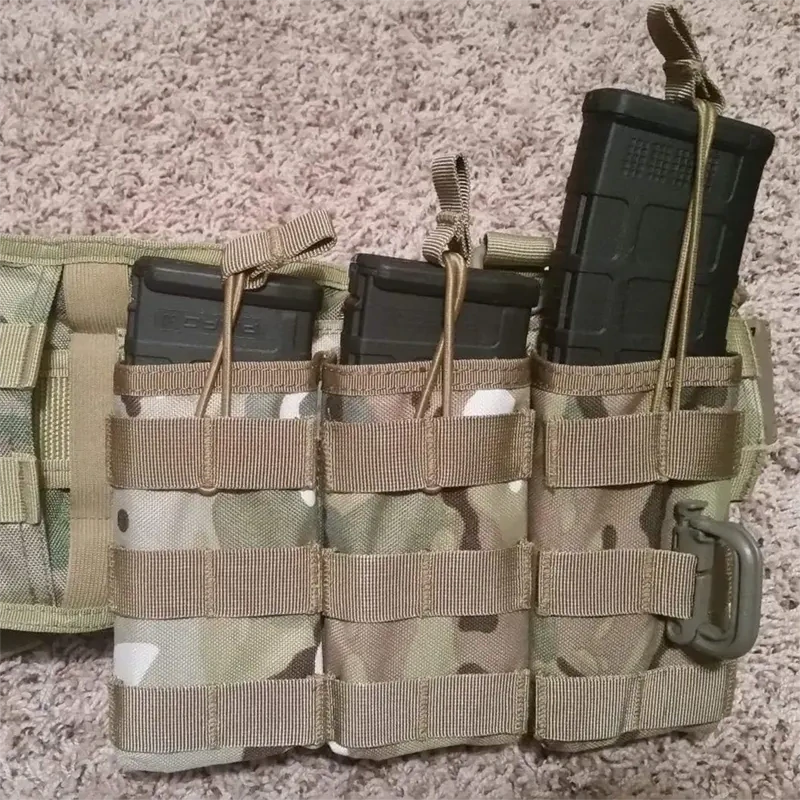 Karabína Grimlock s MOLLE uchytením plastová, 5,5 × 4 cm