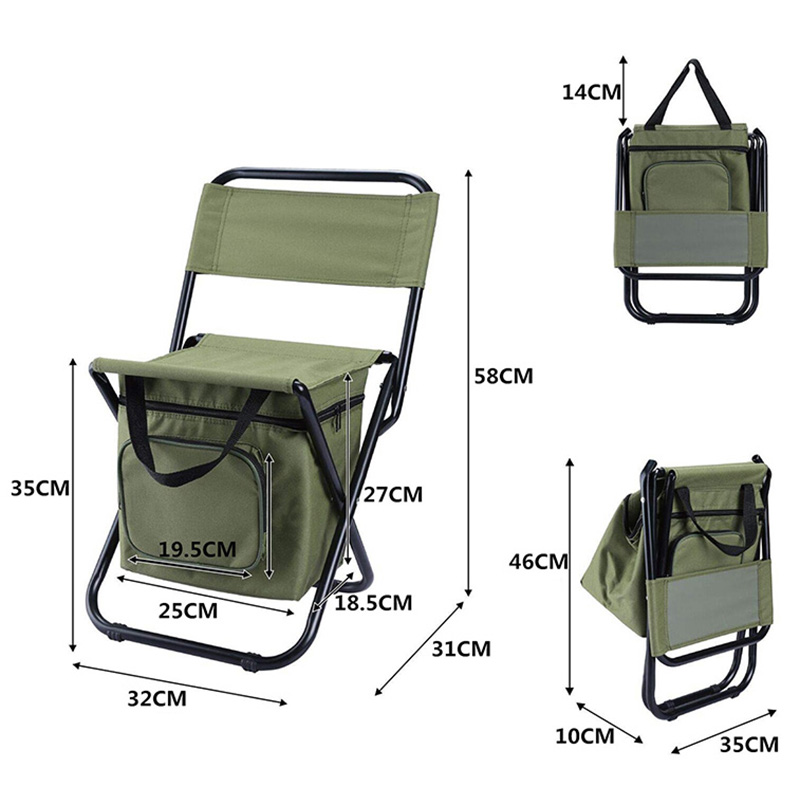 Rybárska stolička s termotaškou
