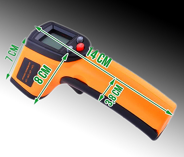 Pyrometer - bezkontaktný laserový teplomer