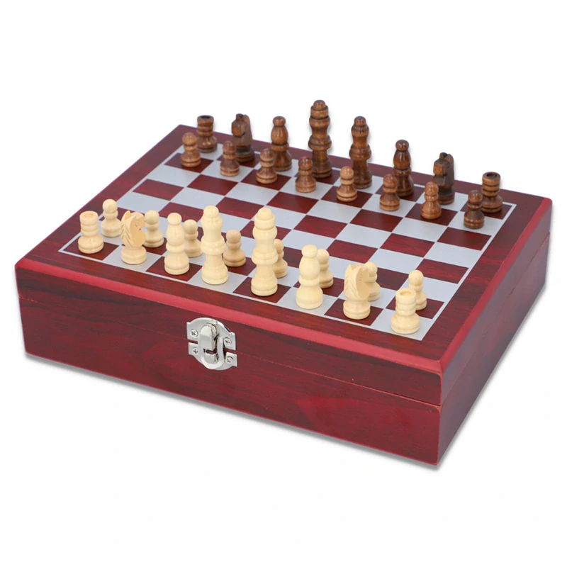 Ploskačka 240ml v darčekovej kazete Chess-Poker