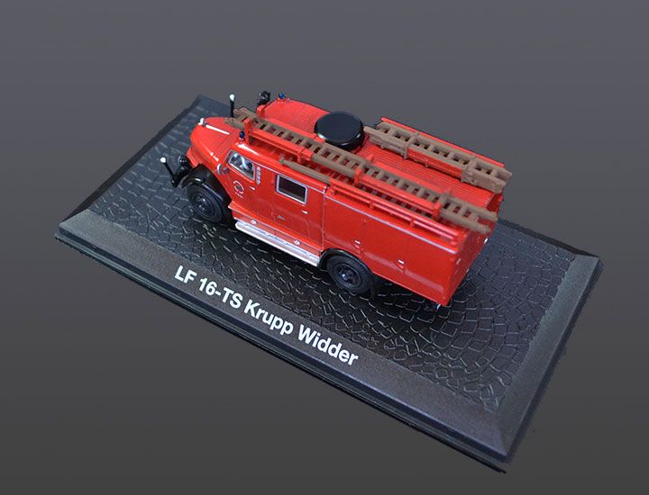 DeAgostini Model veterán LF 16-TS Krupp Widder 1:72