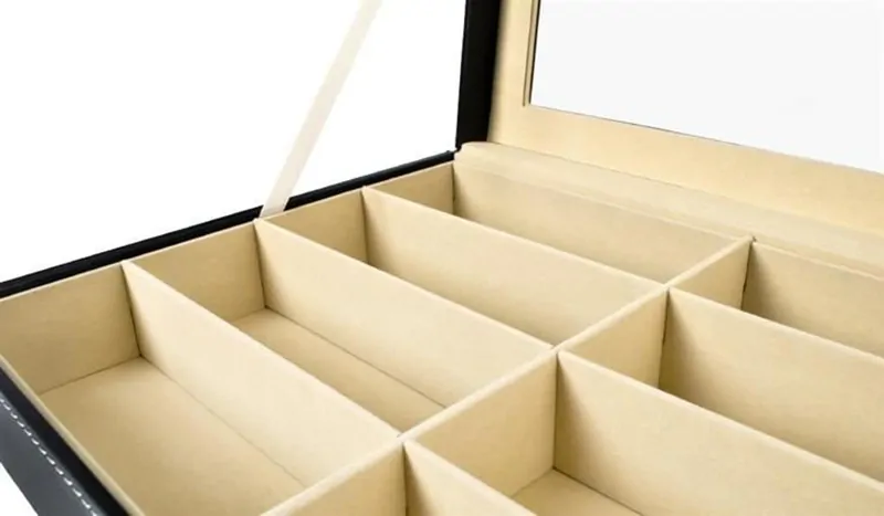 Organizér na okuliare 8 ks čierny