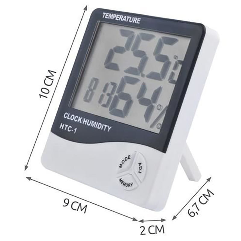 Hodiny s vlhkomerom Digi HV3466