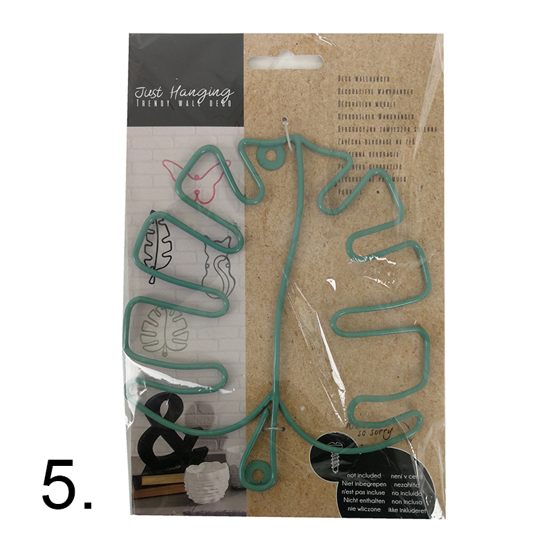 Kovová dekorácia na stenu 14cm