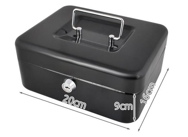 Trezor kovový 20 x 16cm