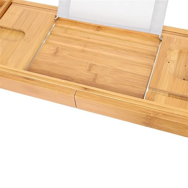 Polička na vaňu bambusová 