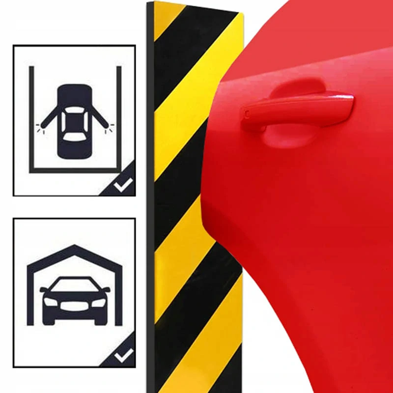 Garážový chránič dverí auta 50 × 10 × 1,5 cm