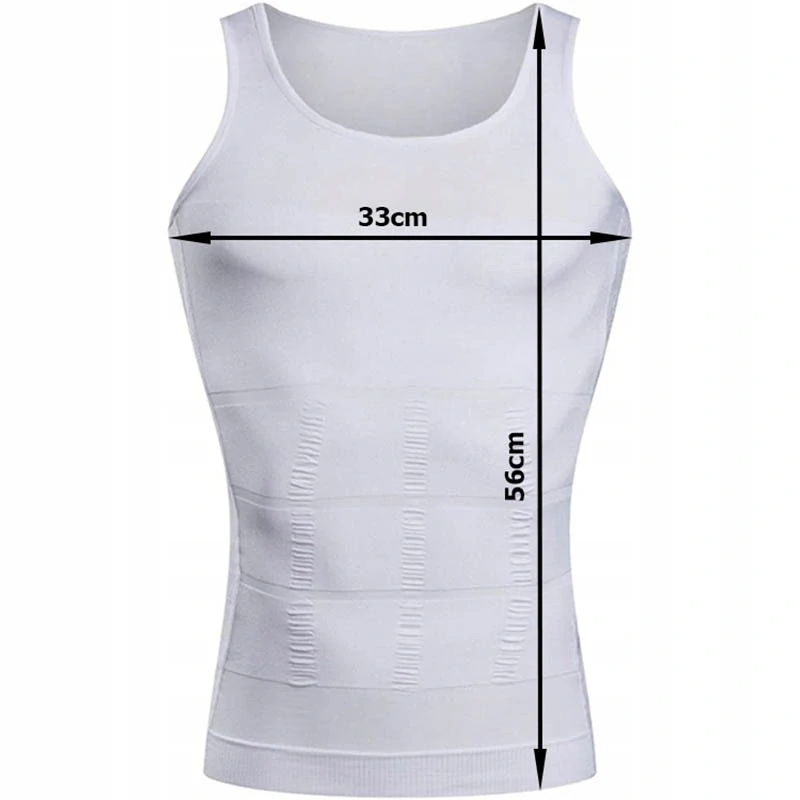 Zoštíhľujúce tričko biele L