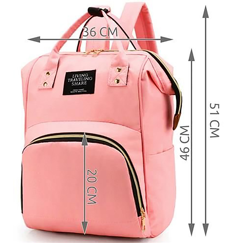 Kabelka pre mamičky ružová