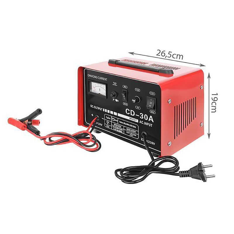 Nabíjačka na autobatérie 12V/24V 30A