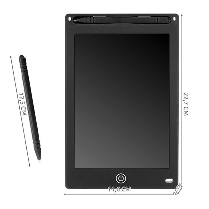 Tablet na kreselnie 8,5" XL + stylus čierny