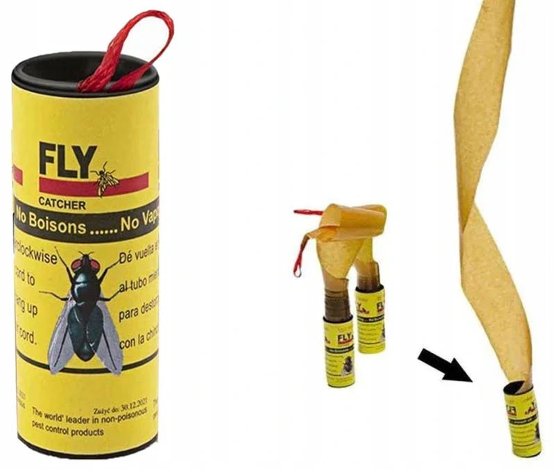 Lepová páska na muchy – 4 ks