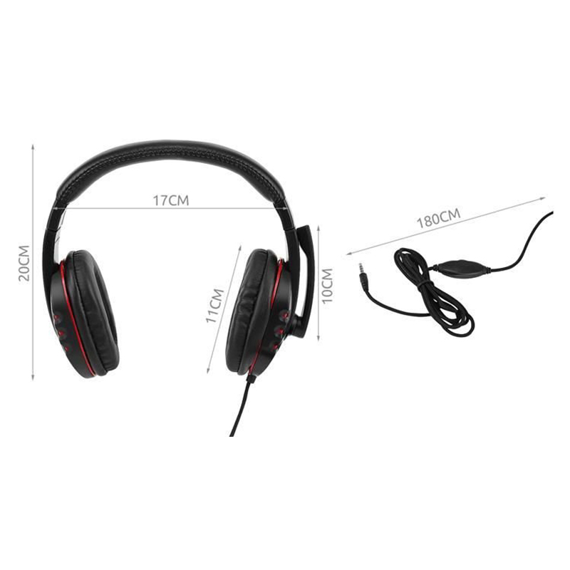 Slúchadlá herné s mikrofónom S8481