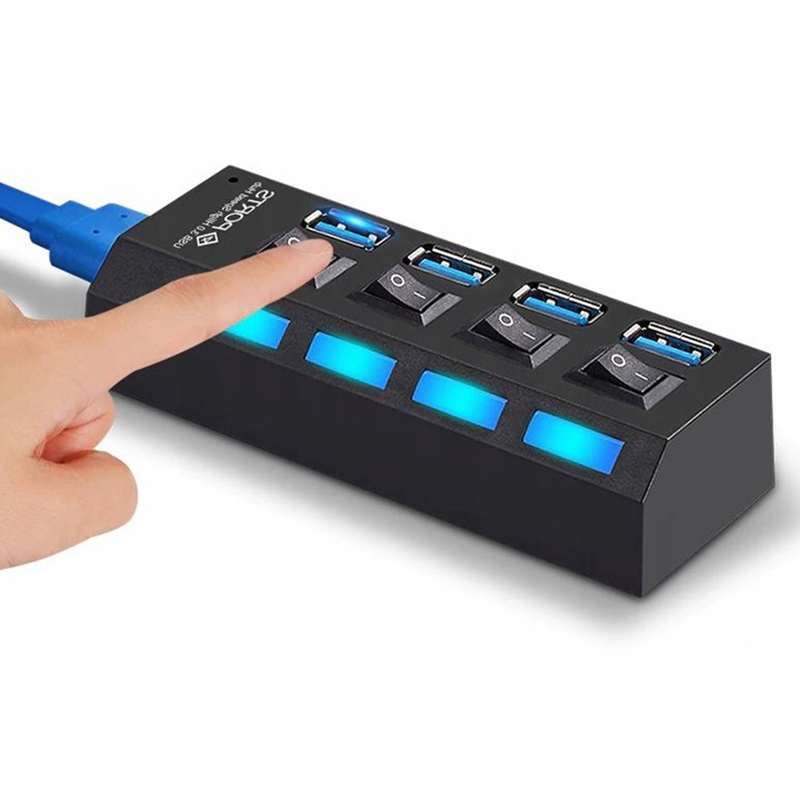 Hub USB port 4 USB 2.0