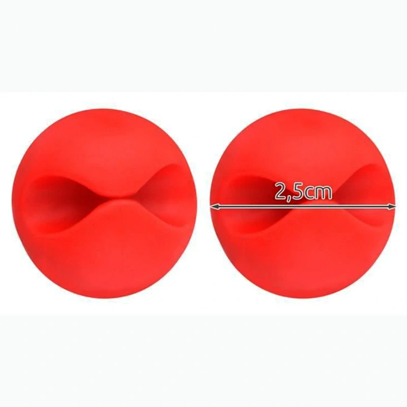 Organizér káblov Cable Drop – sada 6 ks