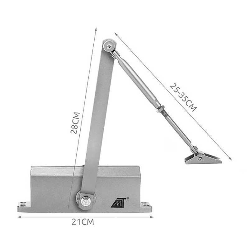 MALATEC Brano na dvere 65-80kg strieborné