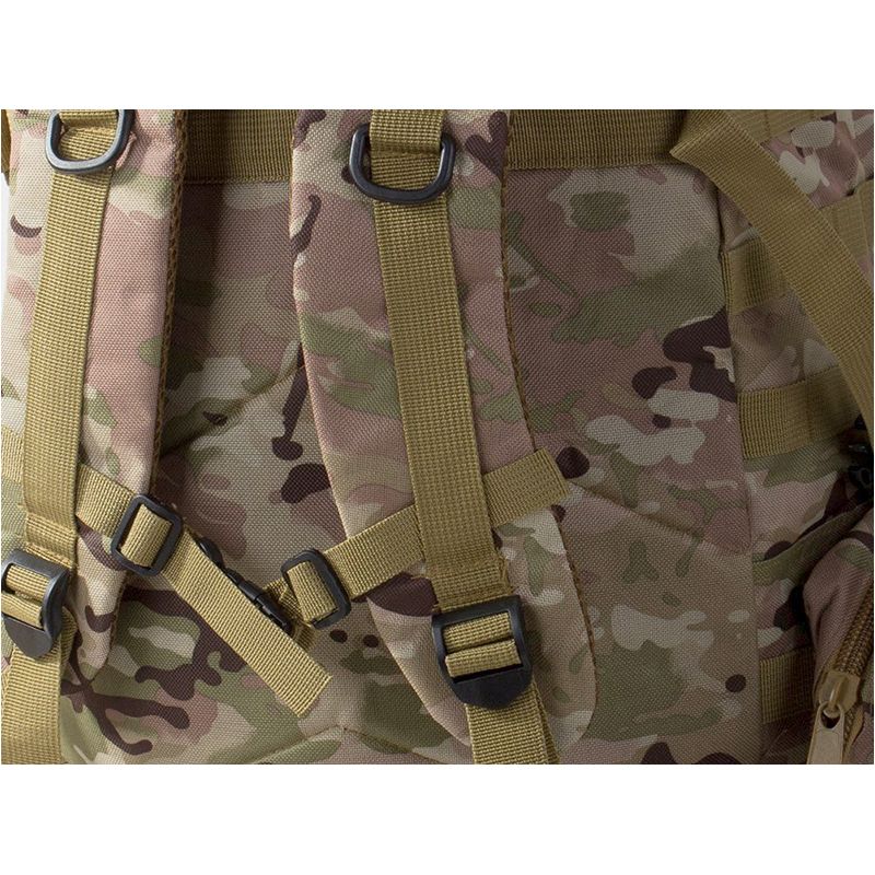Taktický vojenský ruksak na prežitie 45l + 3,5l camouflage light moro