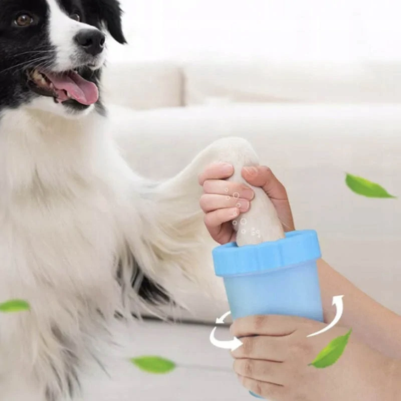 Silikónová čistička na psie labky