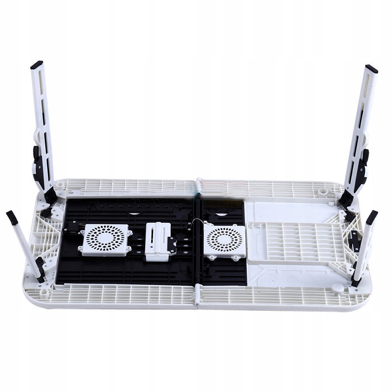 Stolík na notebook skladací s ventilátorom