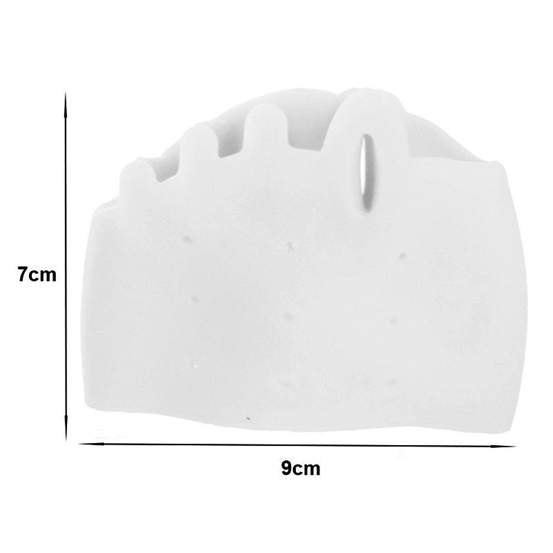 Separátor prstov chodidla s klinom na haluxy 2ks